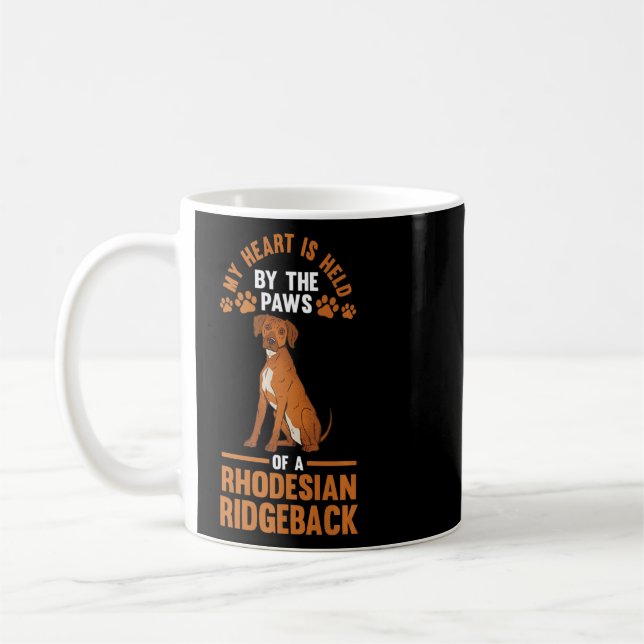 Caneca De Café Cachorro Ridgeback (Esquerda)