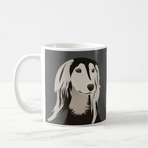 Caneca De Café Cachorro Saluki
