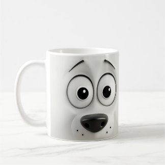 Caneca De Café Cachorro Sarcasiano Face 3D