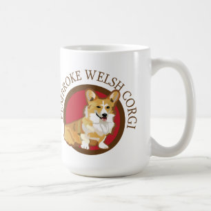 Caneca De Café Cachorroke welsh corgi