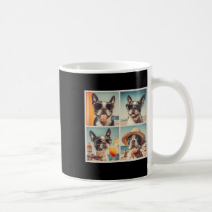 Caneca De Café Cachorros Boston Terrier legais óculos de sol Féri