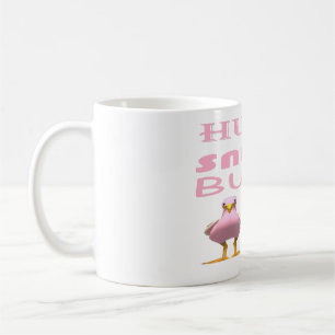 Caneca De Café Cachorros pintam cor-de-rosa com mensagem de amor