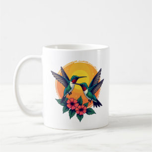 Caneca De Café Cachorros-solares - Mug de café tropical