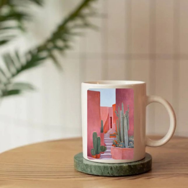Caneca De Café Cacti Ally Coffee Mug  (Coffee table )
