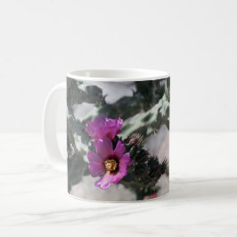 Caneca De Café Cacto Challa em flor