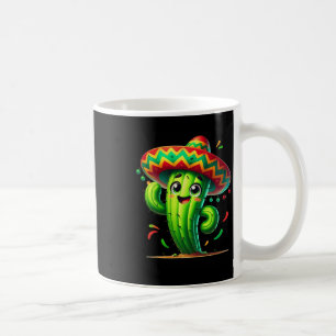 Caneca De Café Cacto Engraçado Cinco De Mayo Meninos Criança Kids