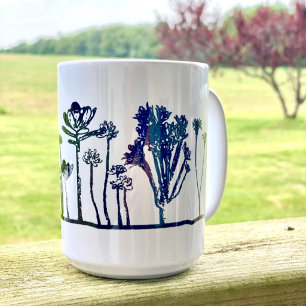 Caneca de Café Cacto Minimalista