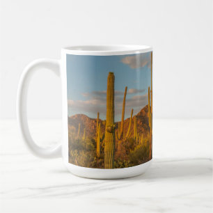 Caneca De Café Cacto Saguaro ao pôr do sol, Arizona