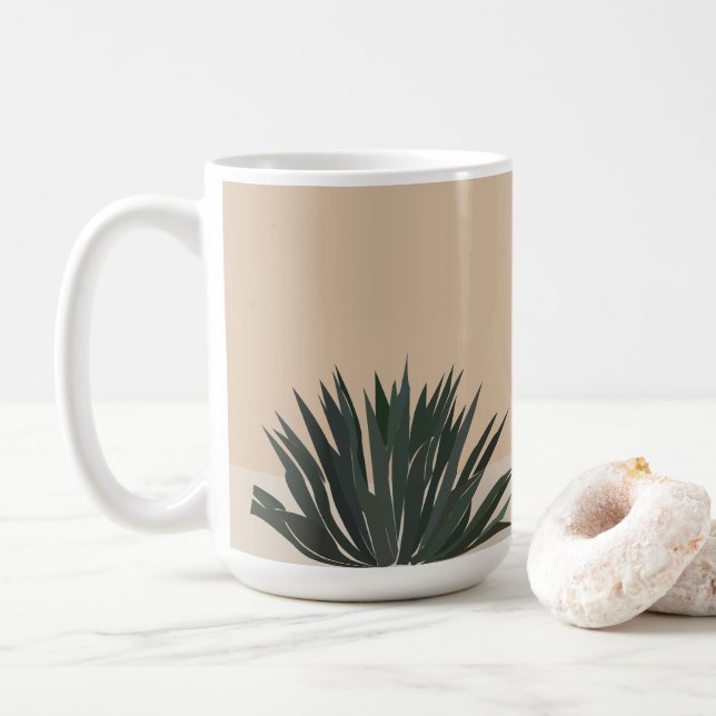 Caneca De Café Cactus Cactos Sucultos (Com Donut)