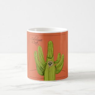 Caneca De Café Cactus Columnar