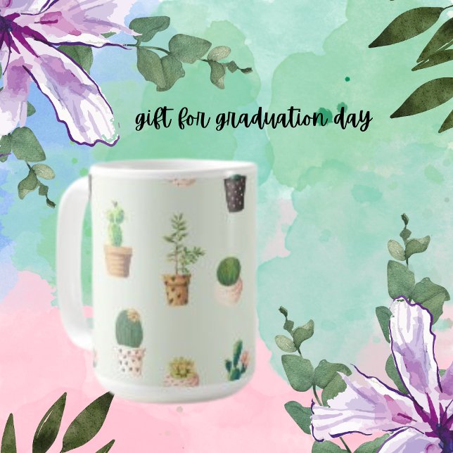 Caneca De Café Cactus Crazy Plant Potes Flores Coffee Mug (Criador carregado)