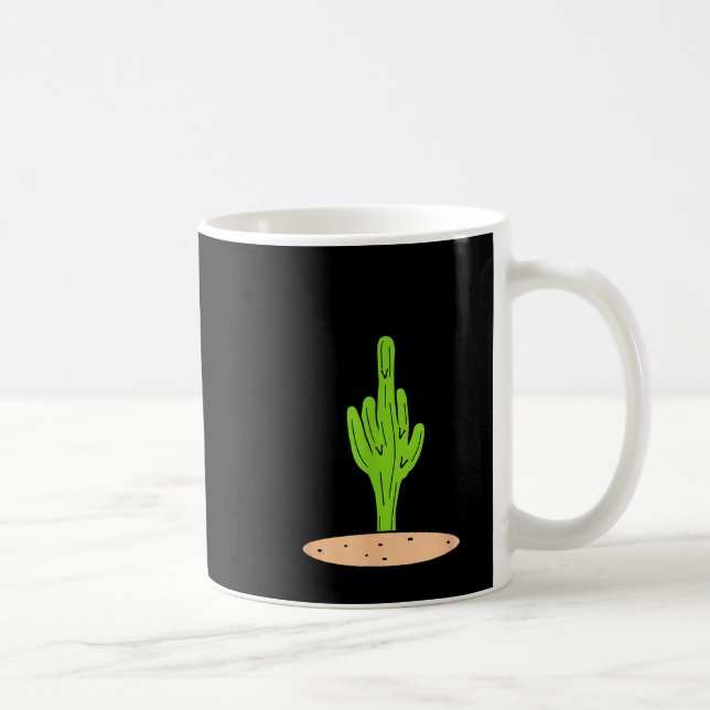 Caneca De Café Cactus Don't Be A  (Direita)