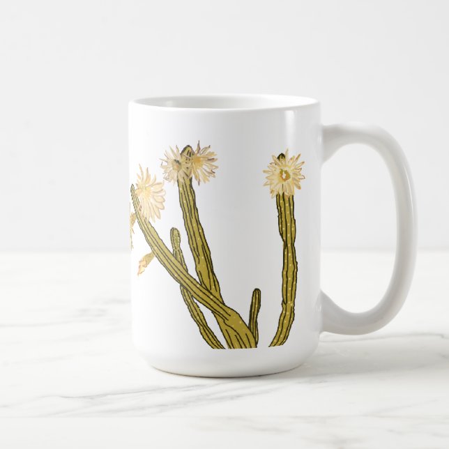 Caneca De Café Cactus Flower (Direita)