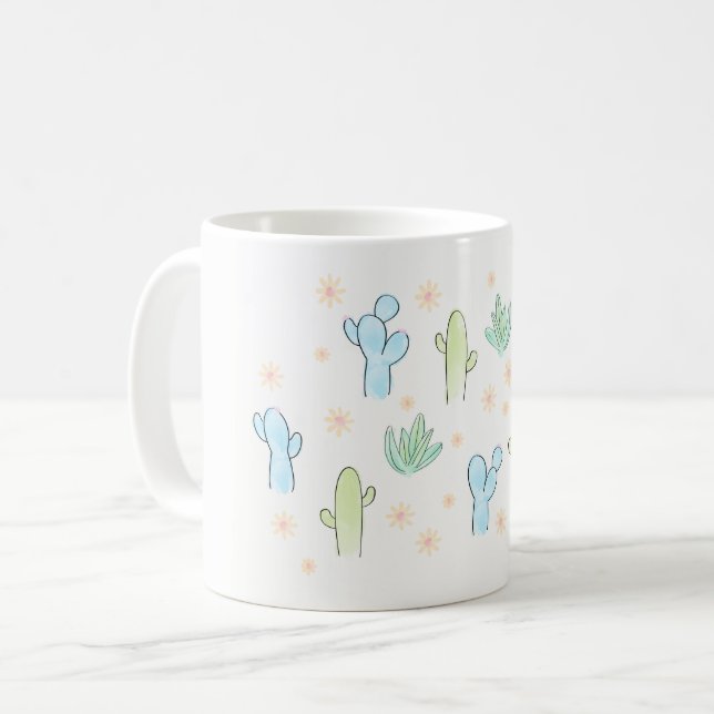 Caneca De Café cactus mood (Frente Esquerda)