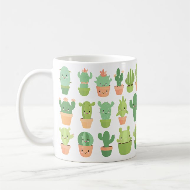 Caneca De Café Cactus Mug (Esquerda)