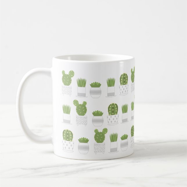 Caneca De Café Cactus Mugs (Esquerda)