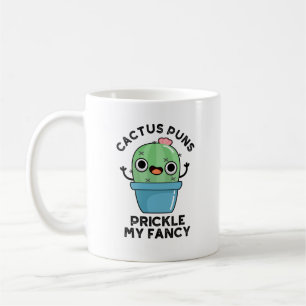 Caneca De Café Cactus Puns Pica Pica Meu Rico Foguete De Plantas