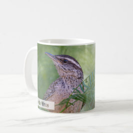 Caneca De Café Cactus Wren Matthew 6:25 KJV