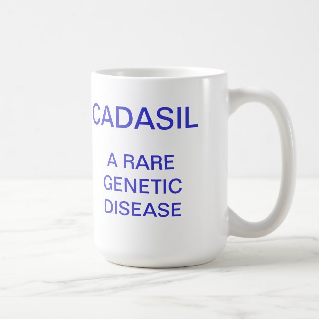 CANECA DE CAFÉ CADASIL, UMA DOENÇA GENÉTICA RARA (Direita)