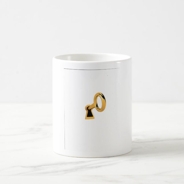 Caneca De Café cadeado & chave (Centro)