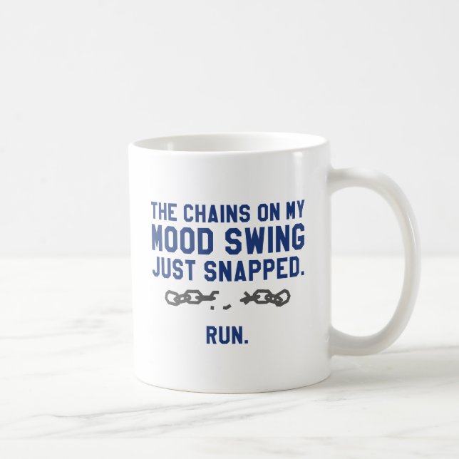 Caneca De Café Cadeias de Swing de Humor (Direita)