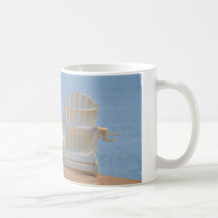 Caneca De Café Cadeiras de Adirondack das ilhas do dedal