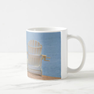 Caneca De Café Cadeiras de Adirondack das ilhas do dedal