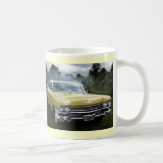 Caneca De Café Cadillac amarelo