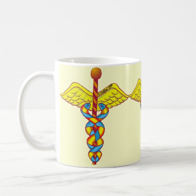 Caneca De Café Caduceu (Esquerda)
