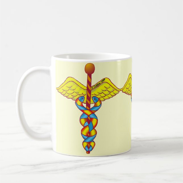 Caneca De Café Caduceus (Esquerda)