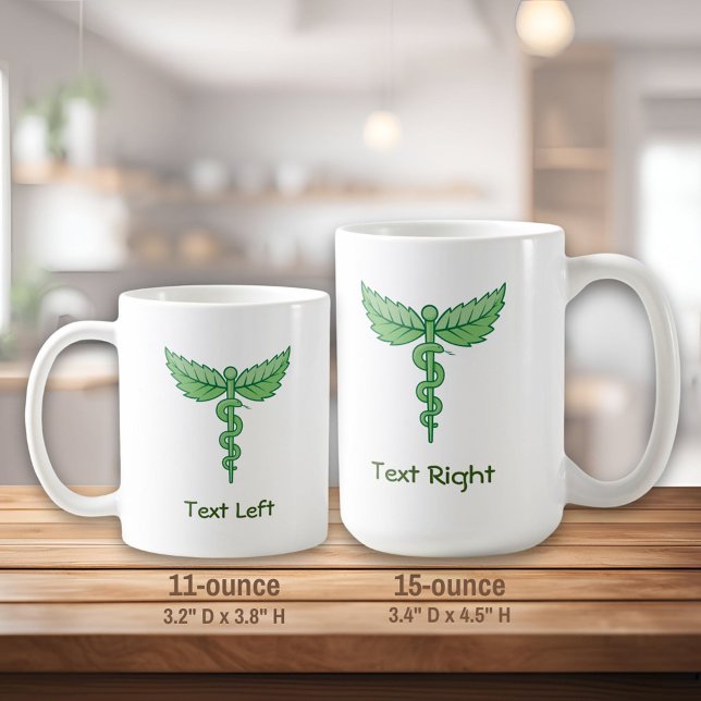 Caneca De Café Caduco com Folhas Coffee Mug (Criador carregado)