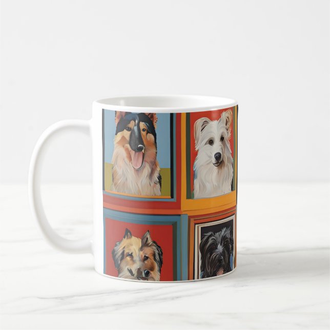 CANECA DE CAFÉ CÃES BONITOS (Esquerda)