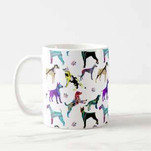 Caneca De Café Cães e patas