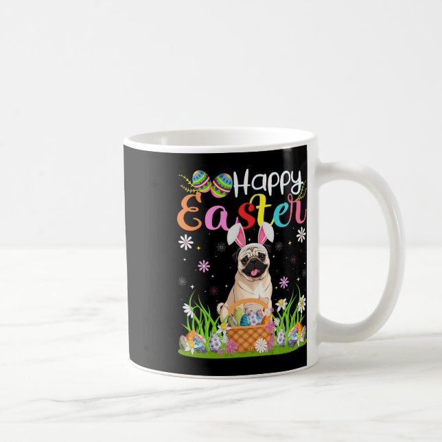 Caneca De Café Cães Felz pascoa Cachorro Cachorro Cachorro Cachor (Direita)