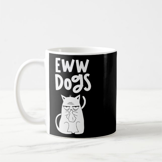 Caneca De Café Cães Gatos Gatos De Animais De Companhia (Esquerda)