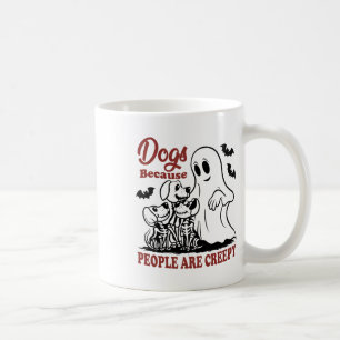 Caneca De Café Cães Porque As Pessoas São Cachorros Engraçados Gh