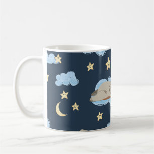 Caneca De Café Cãezinhos Dormindo: Bom Padrão Noturno