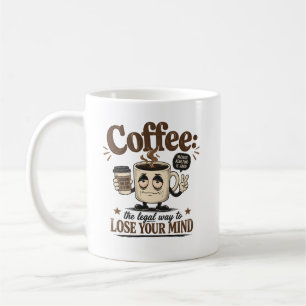 Caneca De Café Café a maneira legal de perder a cabeça