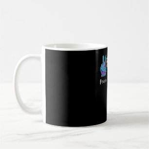 Caneca De Café Café Amor Paz Programa Coração Leopard Café de Cód