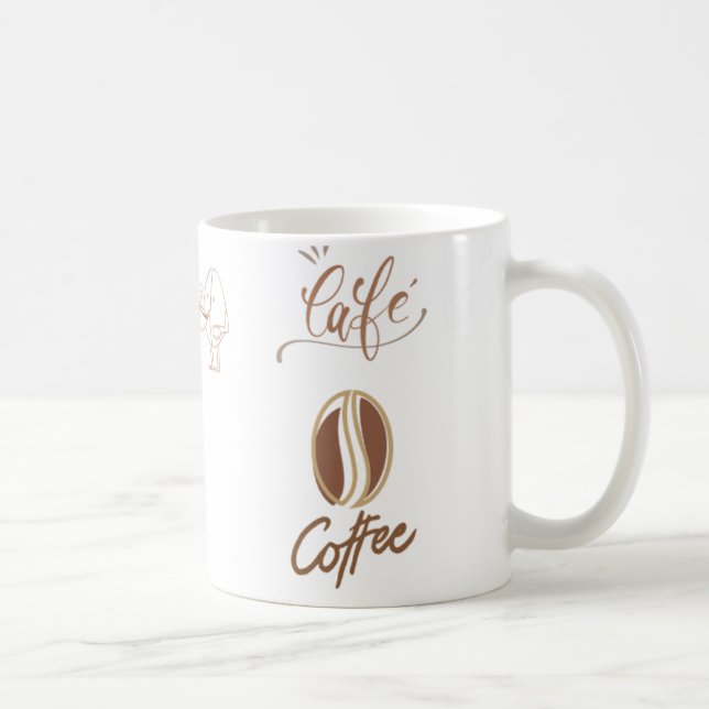 Caneca De Café Café Bean Bliss Mug (Direita)