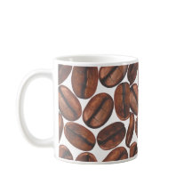 Café Bean Bliss Mug, café branco
