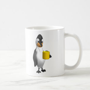Caneca De Café café bebendo pinguim