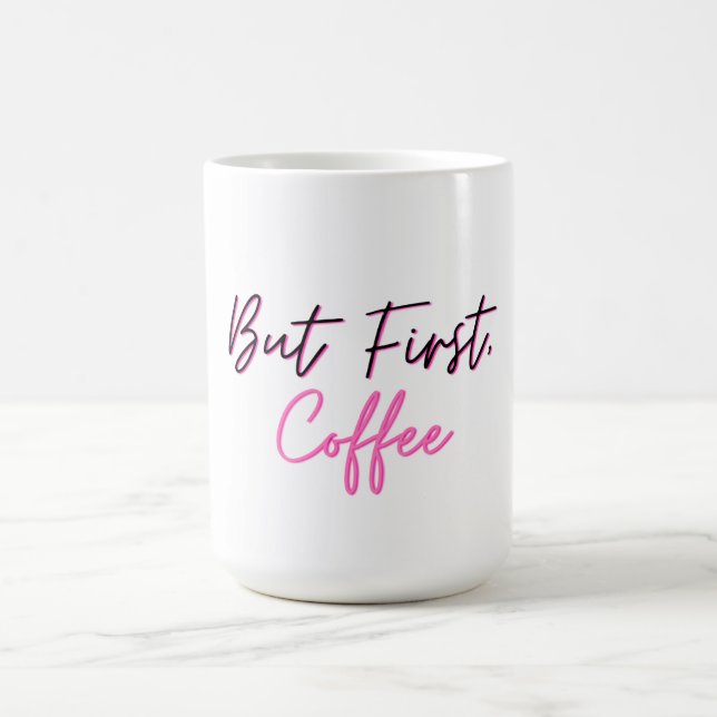 Caneca De Café Café Bonito - Mas Primeiro Café (Centro)