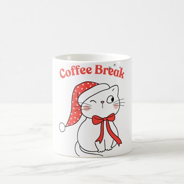 Caneca De Café Café Break - Café Engraçado Café Combo Mug (Centro)