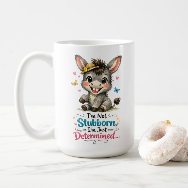 Caneca De Café Café Burro (Com Donut)