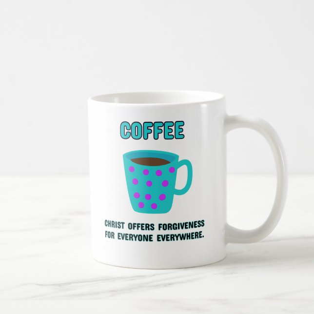 Caneca De Café Café Christian Themed (Direita)