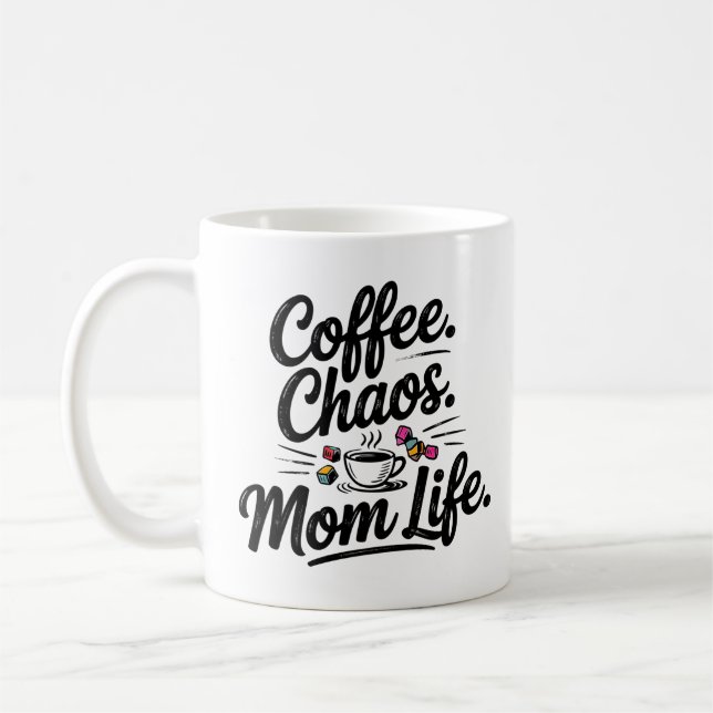 Caneca De Café Café Cofos Mãe Mug Vida - Coisa Engraçada Da Mater (Esquerda)
