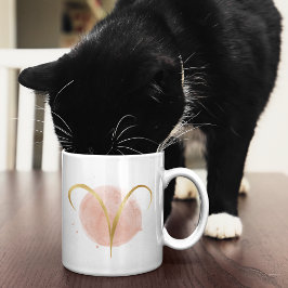 Caneca De Café Café com Design de Zódia Áries Customizável em Aqu