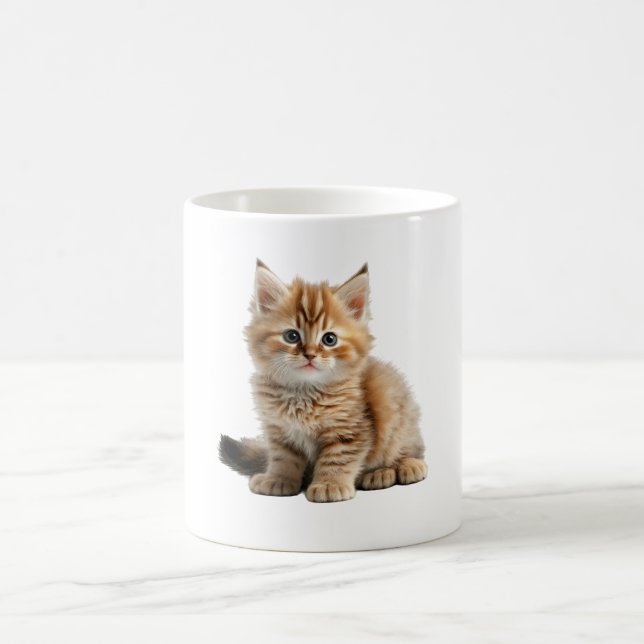 Caneca De Café Café com Foto Personalizada de Pet para Gato do Mu (Centro)