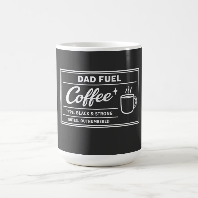 Caneca De Café Café Combustível do Papai – Preto e Forte Dia dos  (Centro)